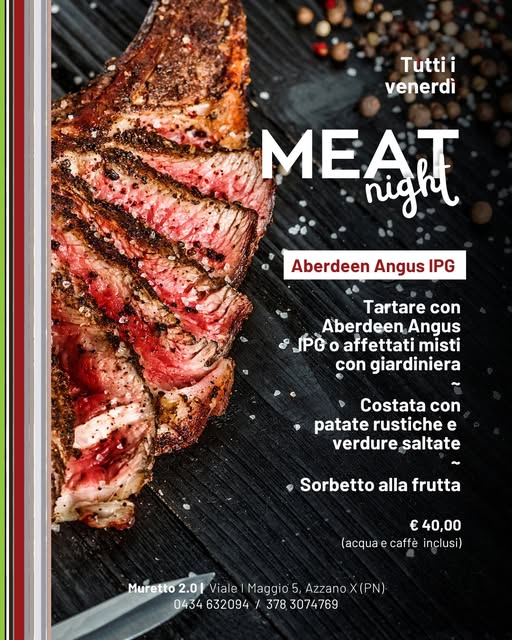 Cena degustazione Meat night